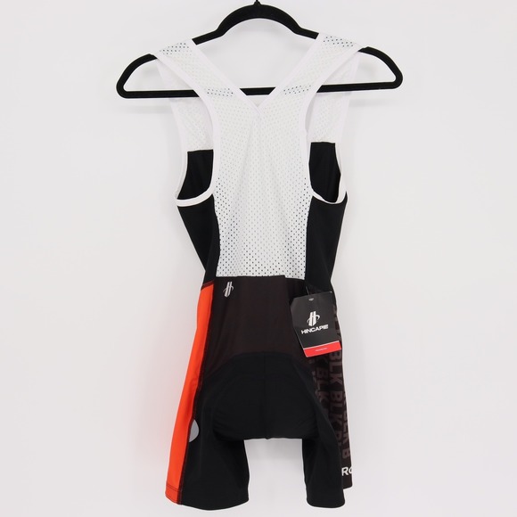 Hincapie 'Blackrock' Sportswear Women's Cycling Bib Size XS Black Padded Shorts - Picture 8 of 9